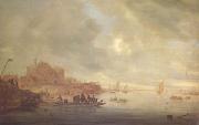 Saloman van Ruysdael The Ferry (mk05) China oil painting reproduction